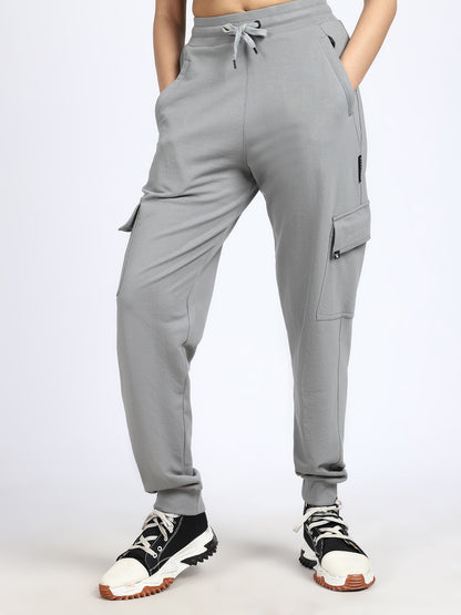 Women Streetwear Solid Joggers