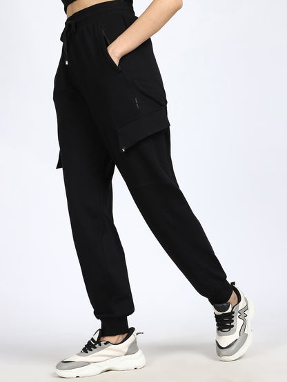 Women Streetwear Solid Joggers