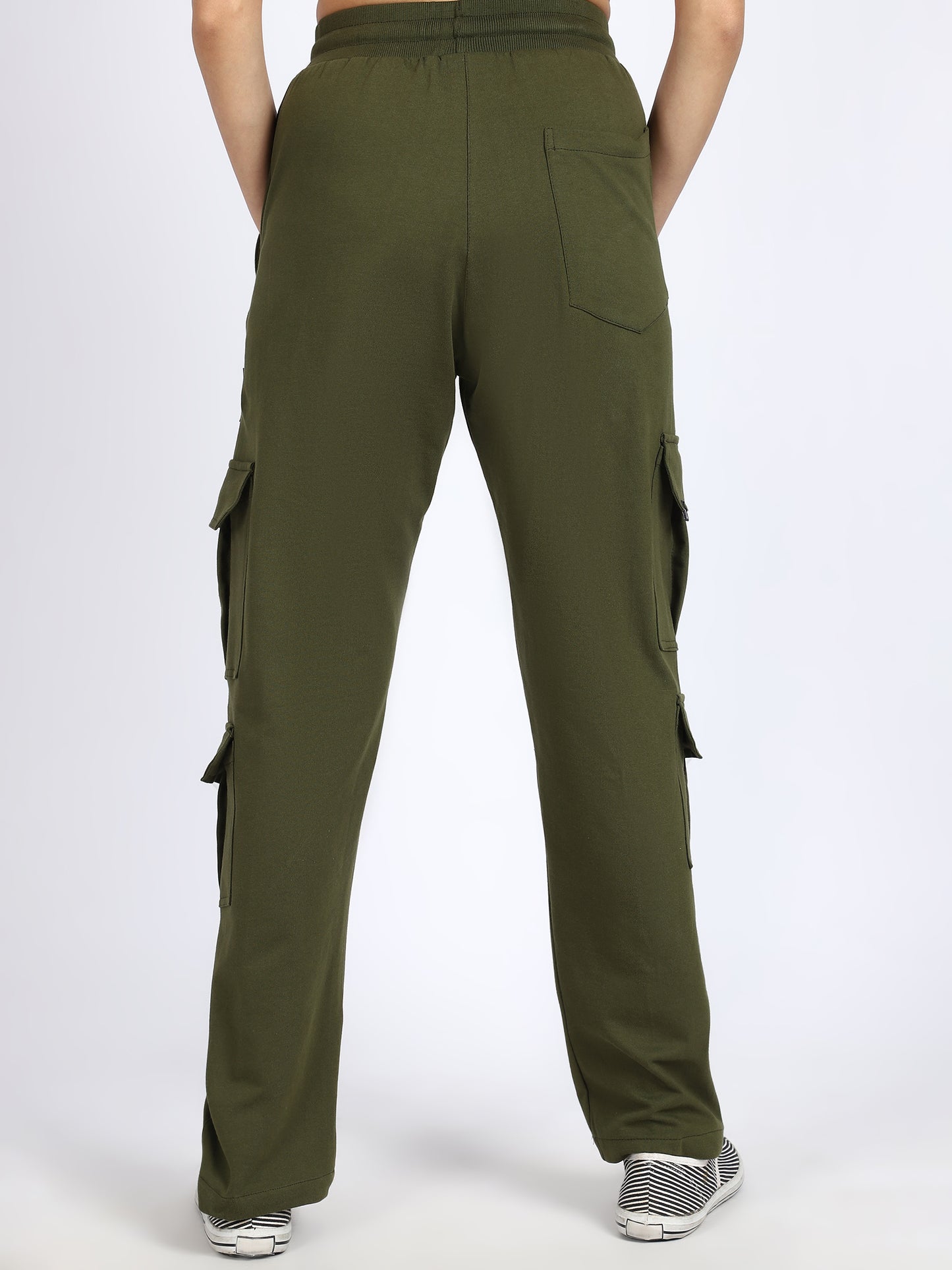 Women Solid Travel Trackpants