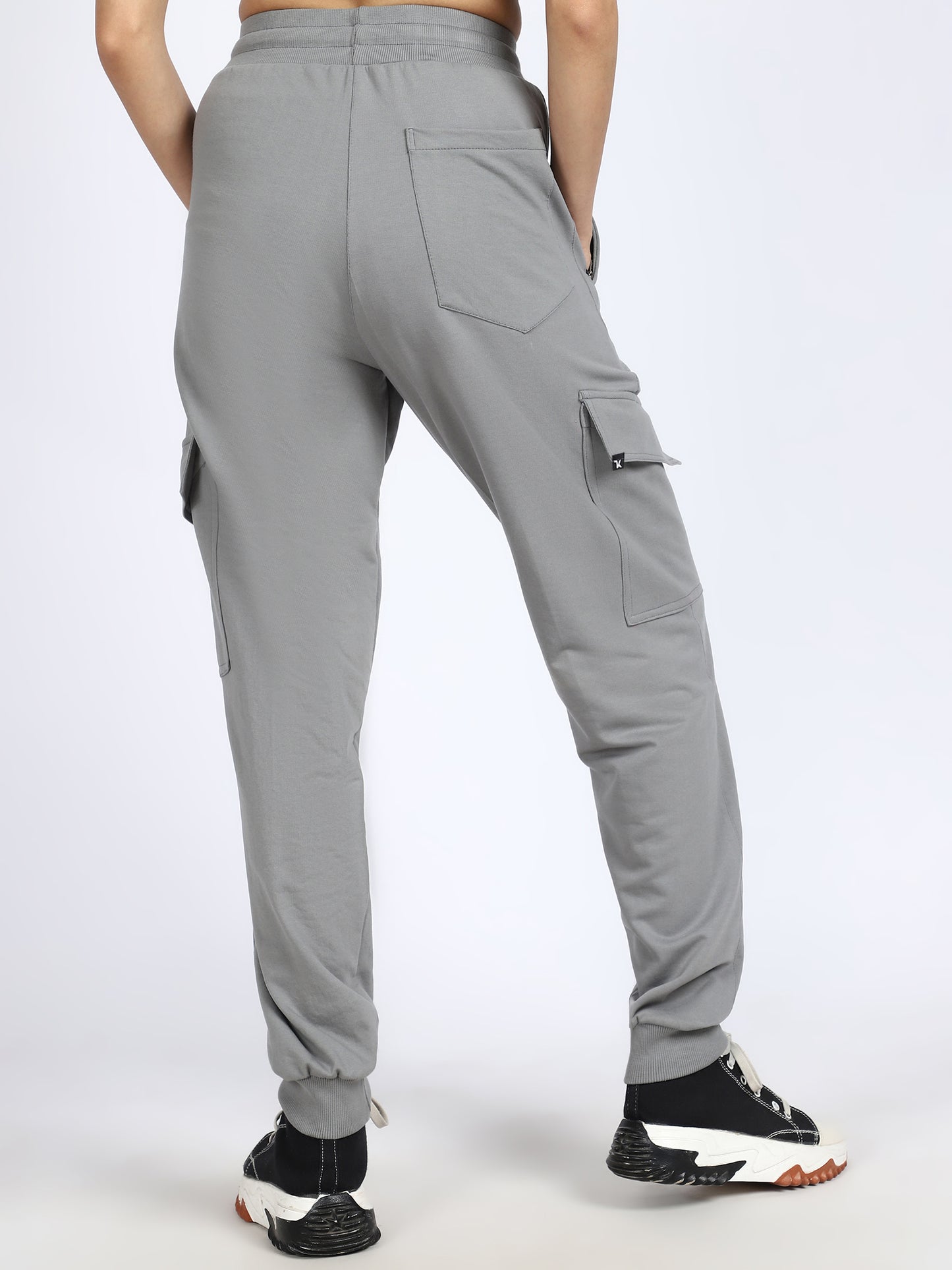 Women Streetwear Solid Joggers