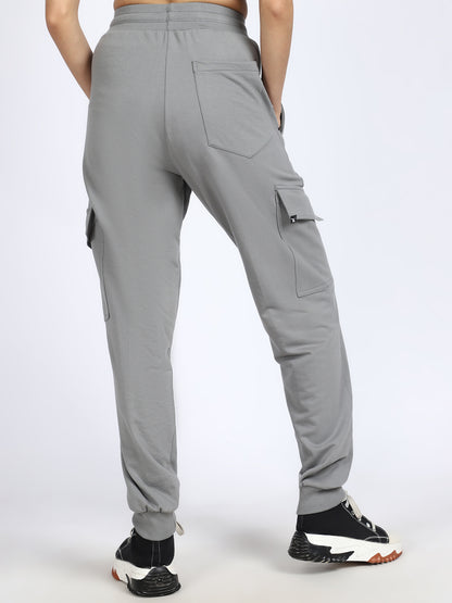 Women Streetwear Solid Joggers