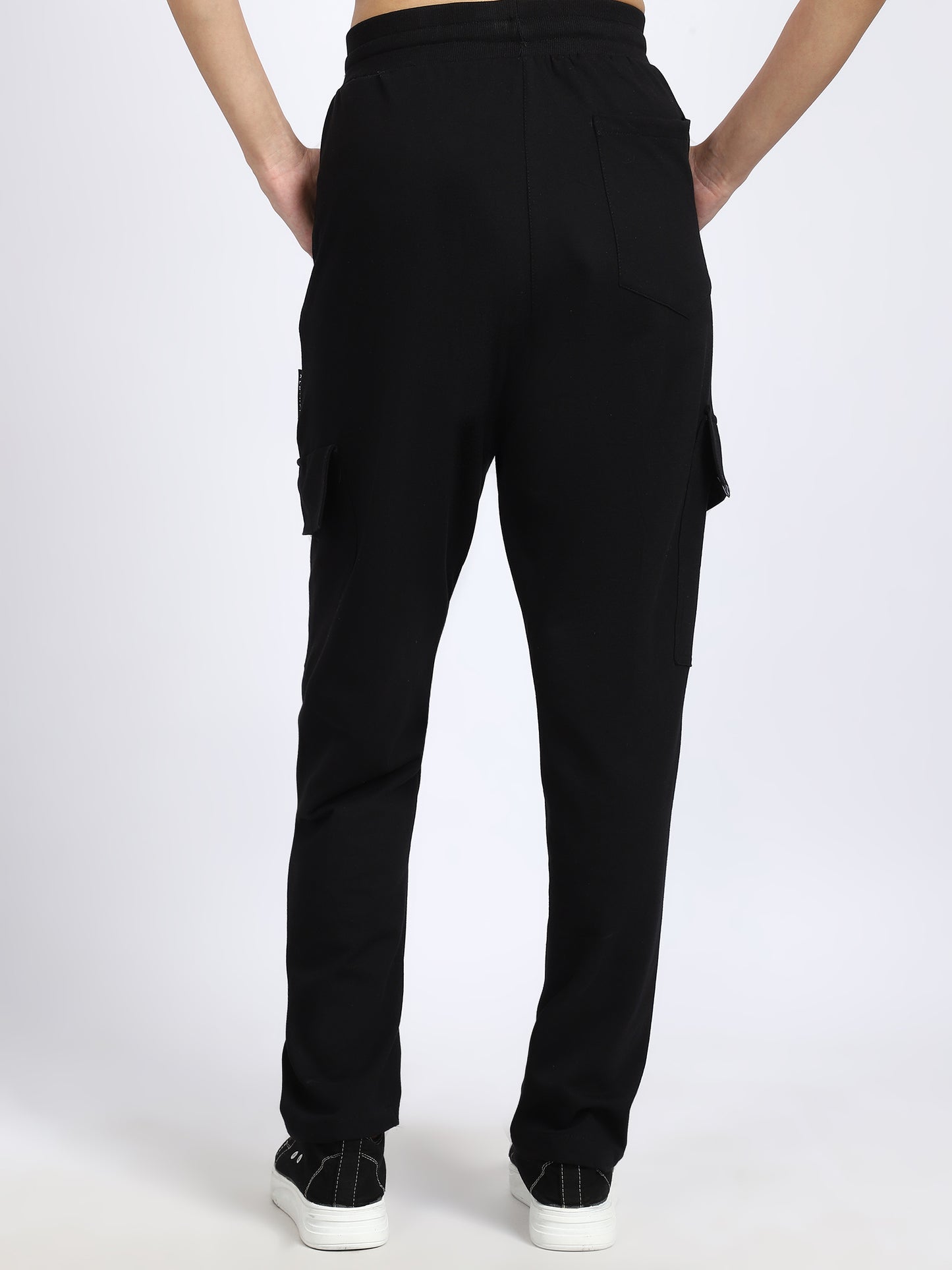 Women Streetwear Solid Trackpants