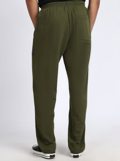 Men Daily Solid Trackpants