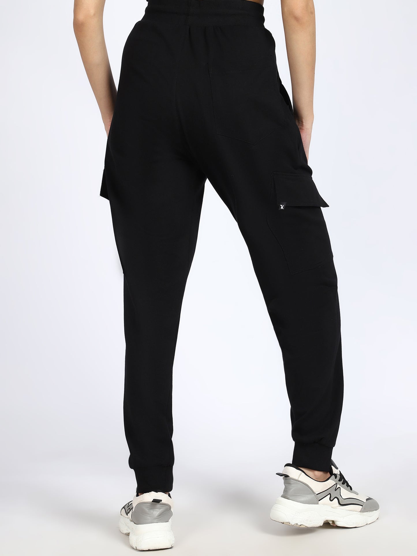 Women Streetwear Solid Joggers