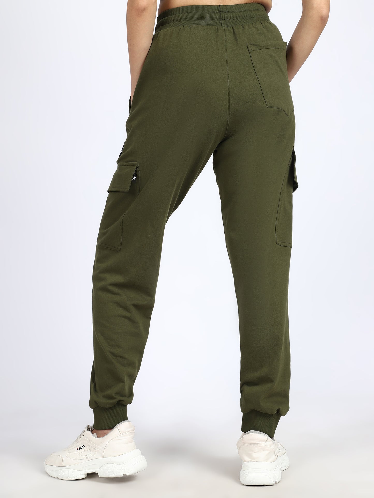 Women Streetwear Solid Joggers