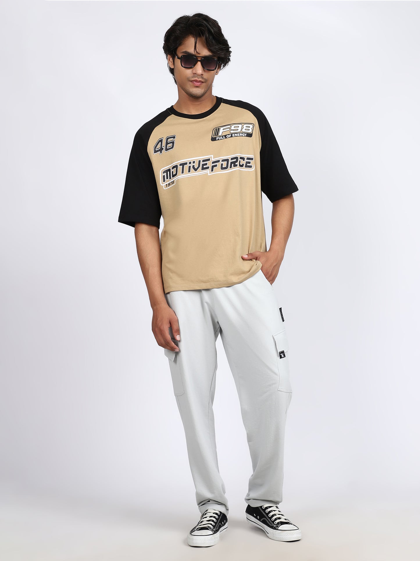 Men Streetwear Solid Trackpants