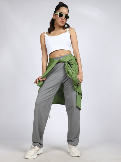 Women Daily Solid Trackpants