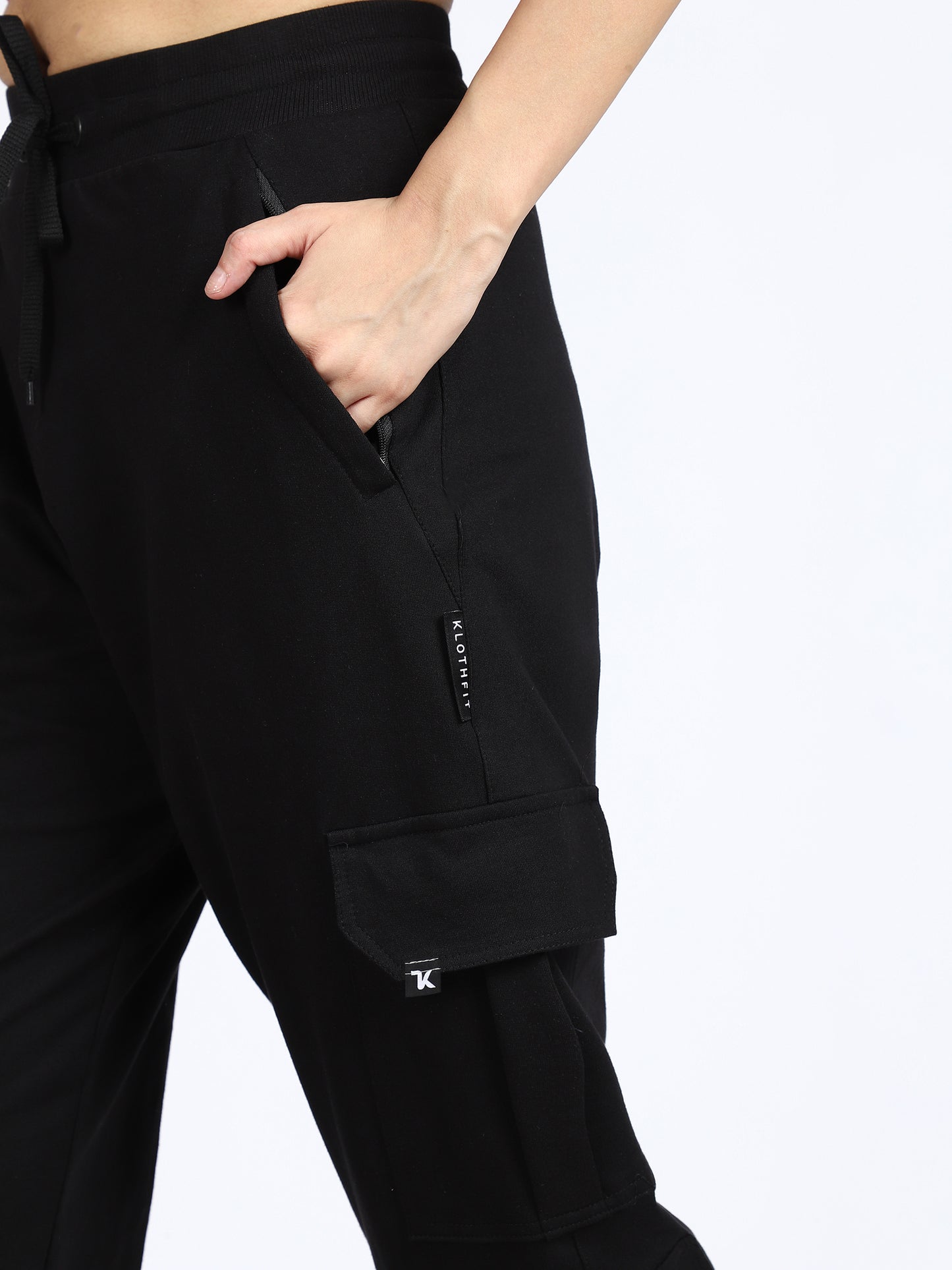 Women Solid Travel Trackpants