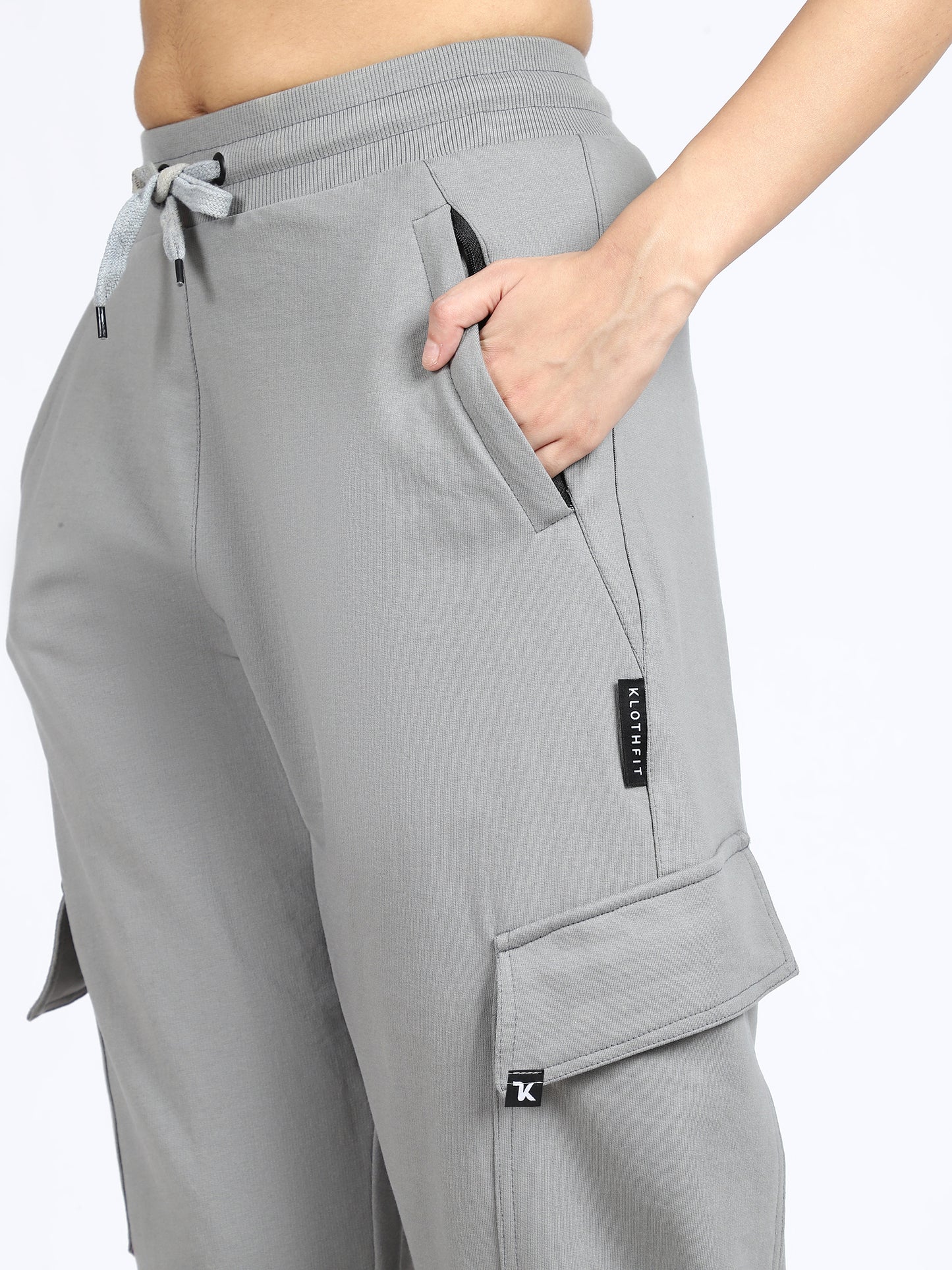 Women Streetwear Solid Joggers