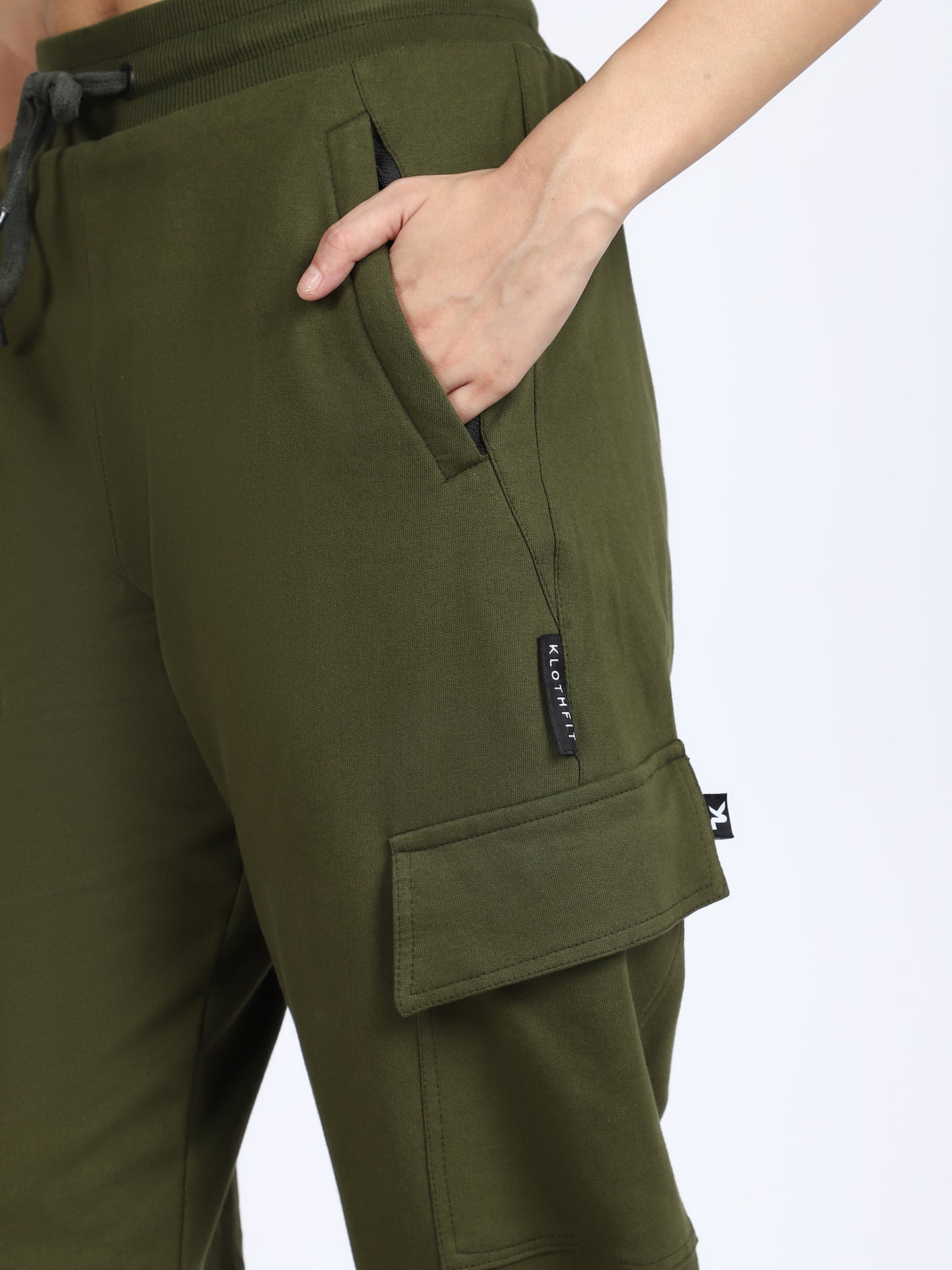 Women Streetwear Solid Joggers