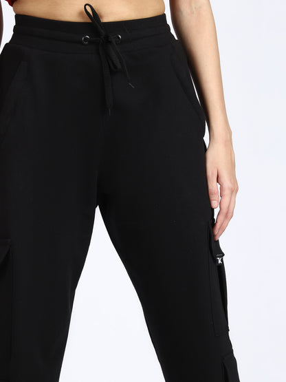 Women Solid Travel Trackpants