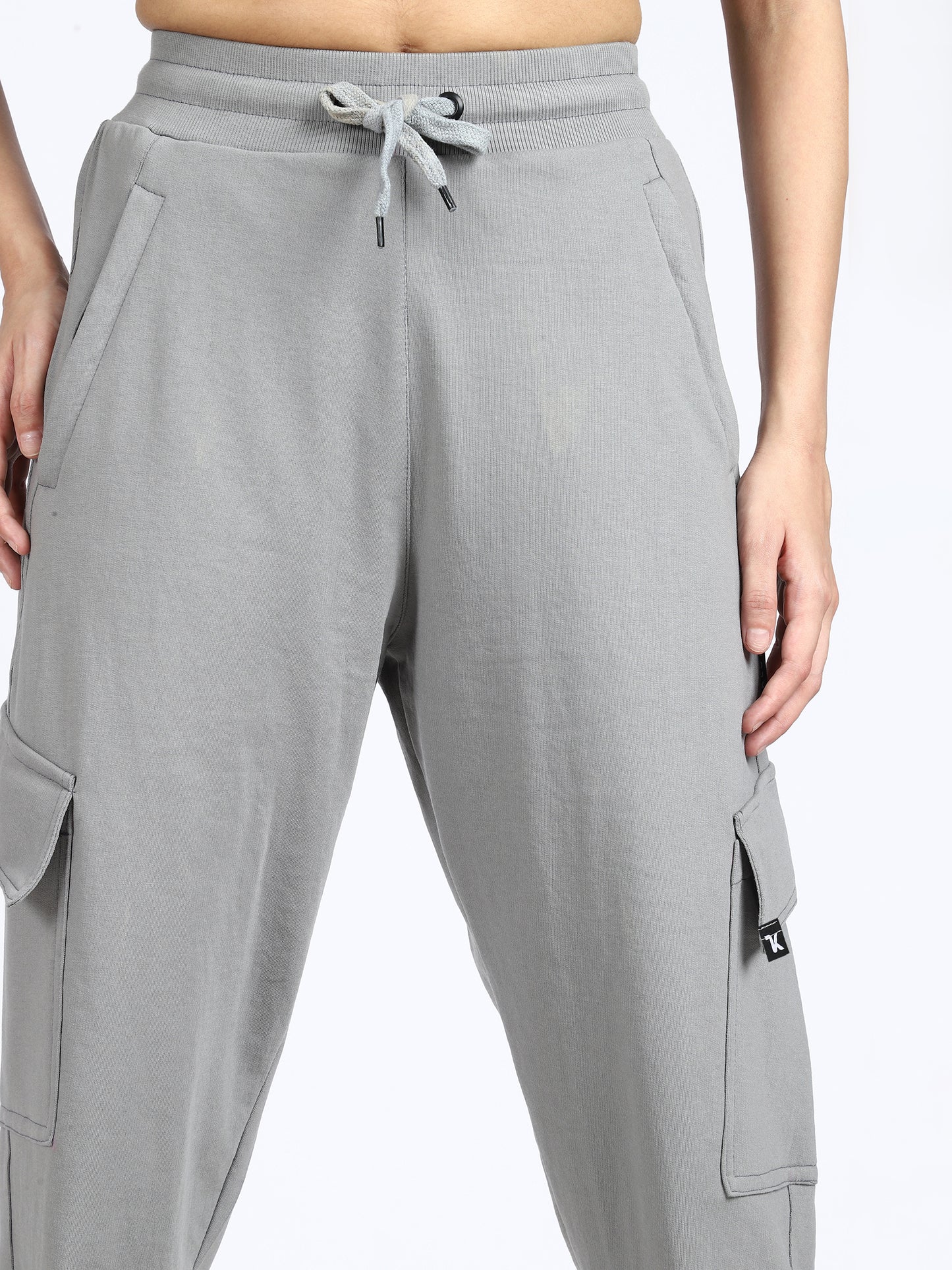Women Streetwear Solid Joggers