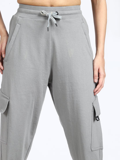 Women Streetwear Solid Joggers