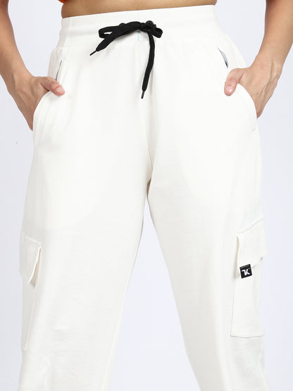 Women Streetwear Solid Joggers