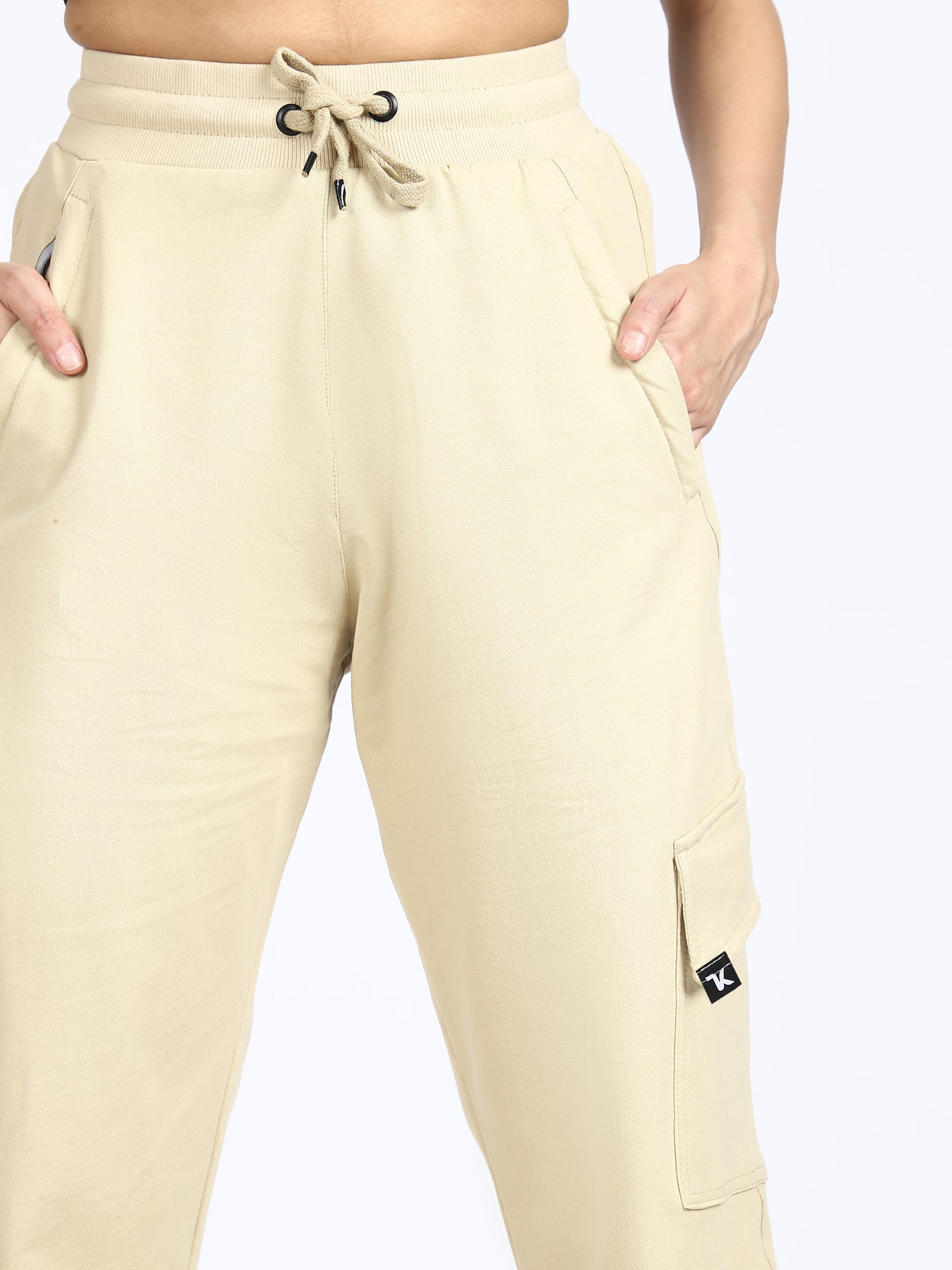 Women Streetwear Solid Joggers