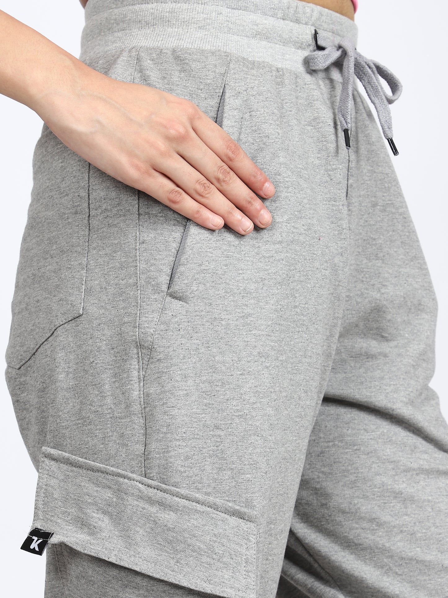 Women Streetwear Solid Joggers