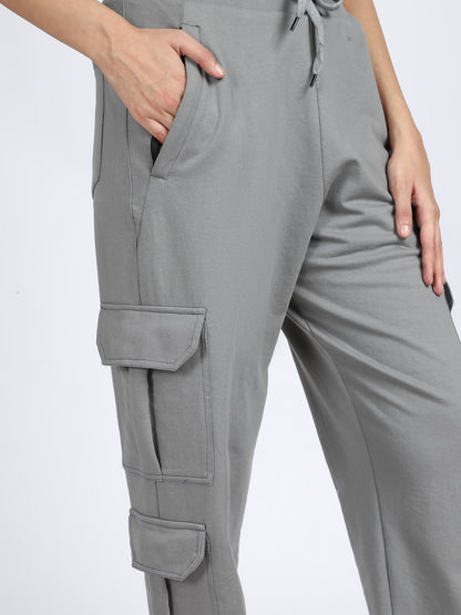Women Solid Travel Trackpants