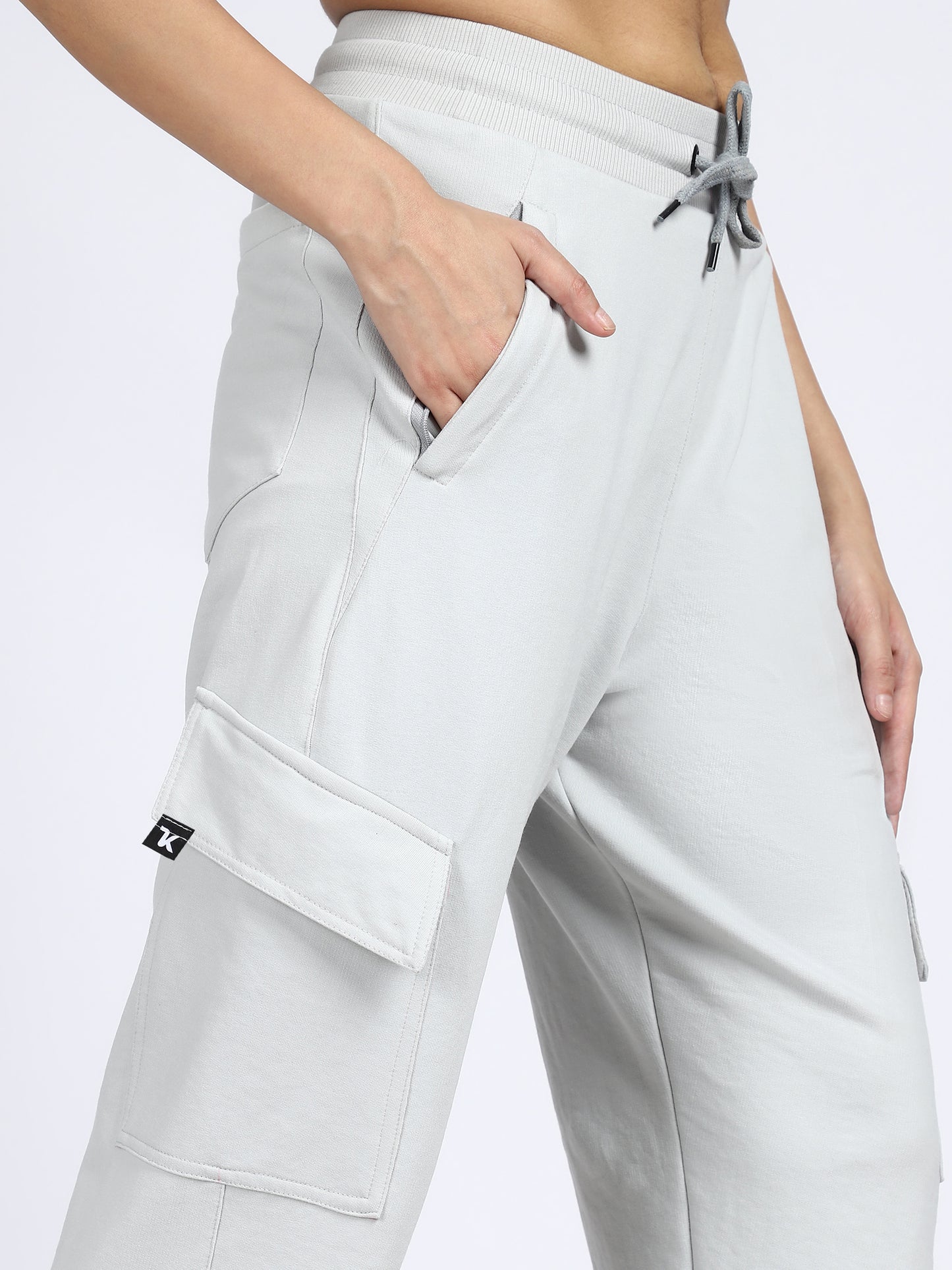 Women Streetwear Solid Joggers