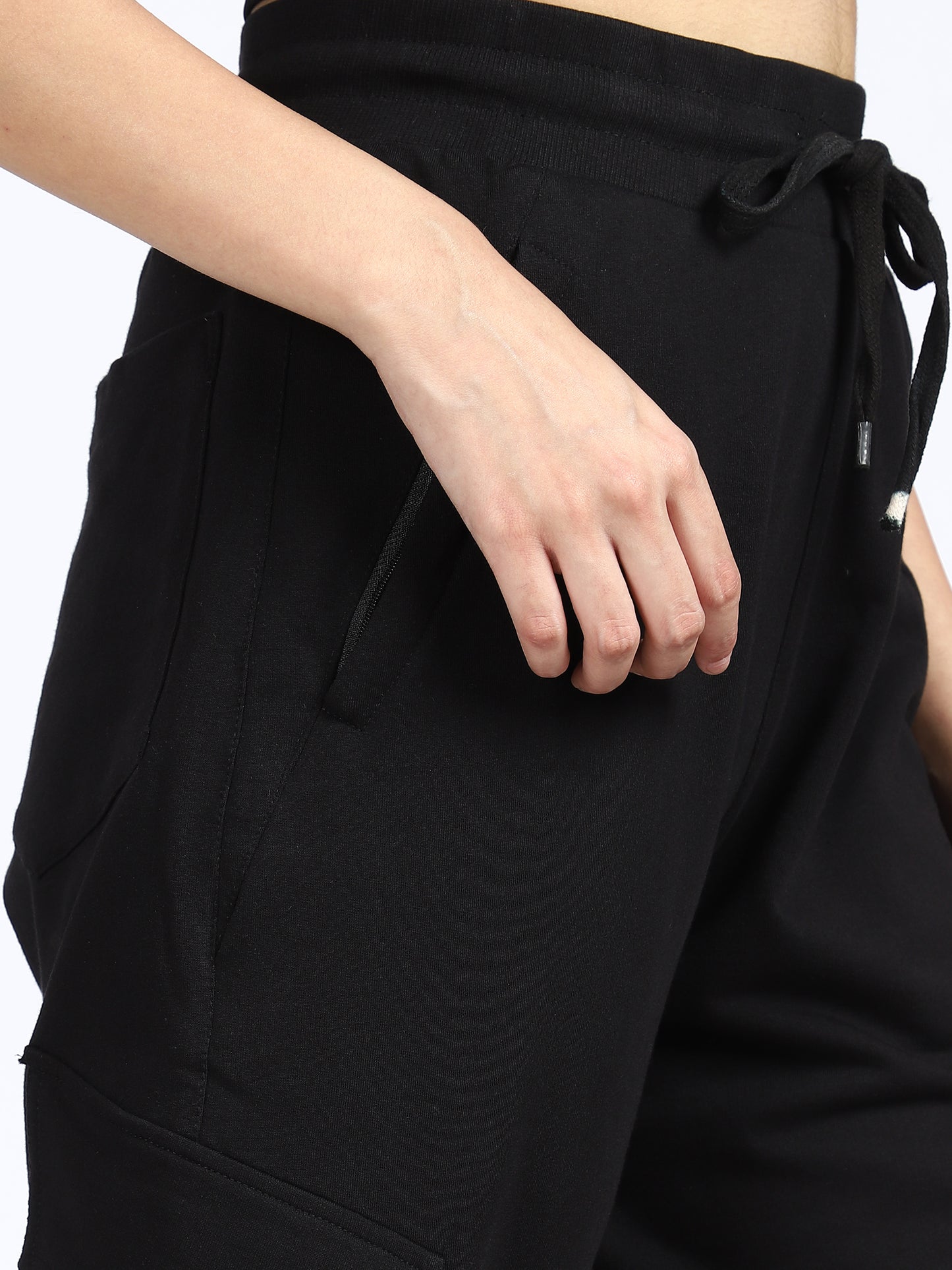 Women Streetwear Solid Joggers
